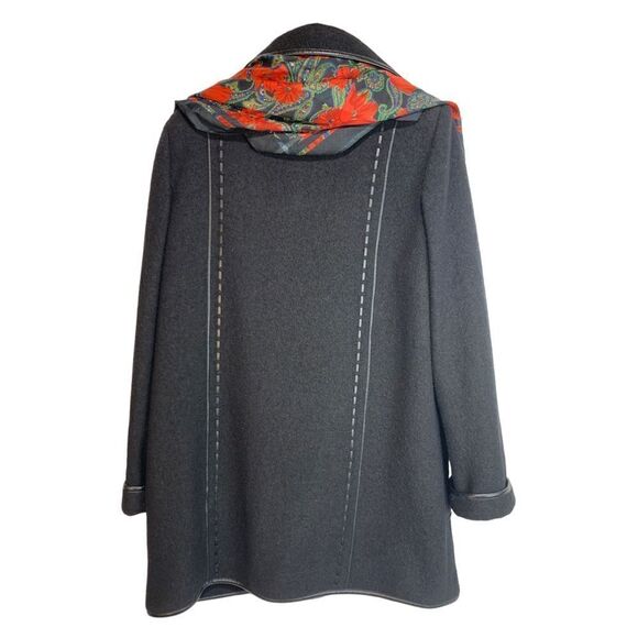 VINTAGE Fennelli Limited Edition Wool Jacket With Scarf - Picture 2 of 10